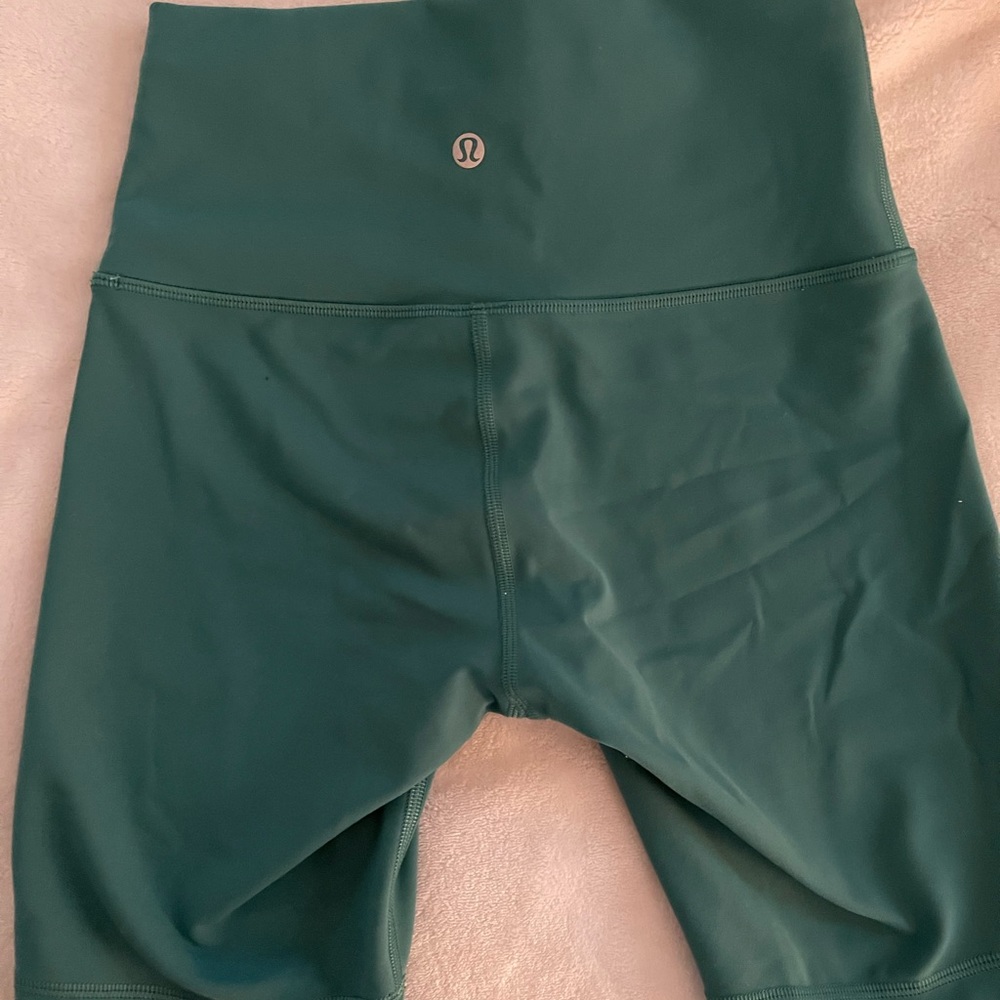 COPY - Lululemon align biker shorts 8 inch inseam turquoise